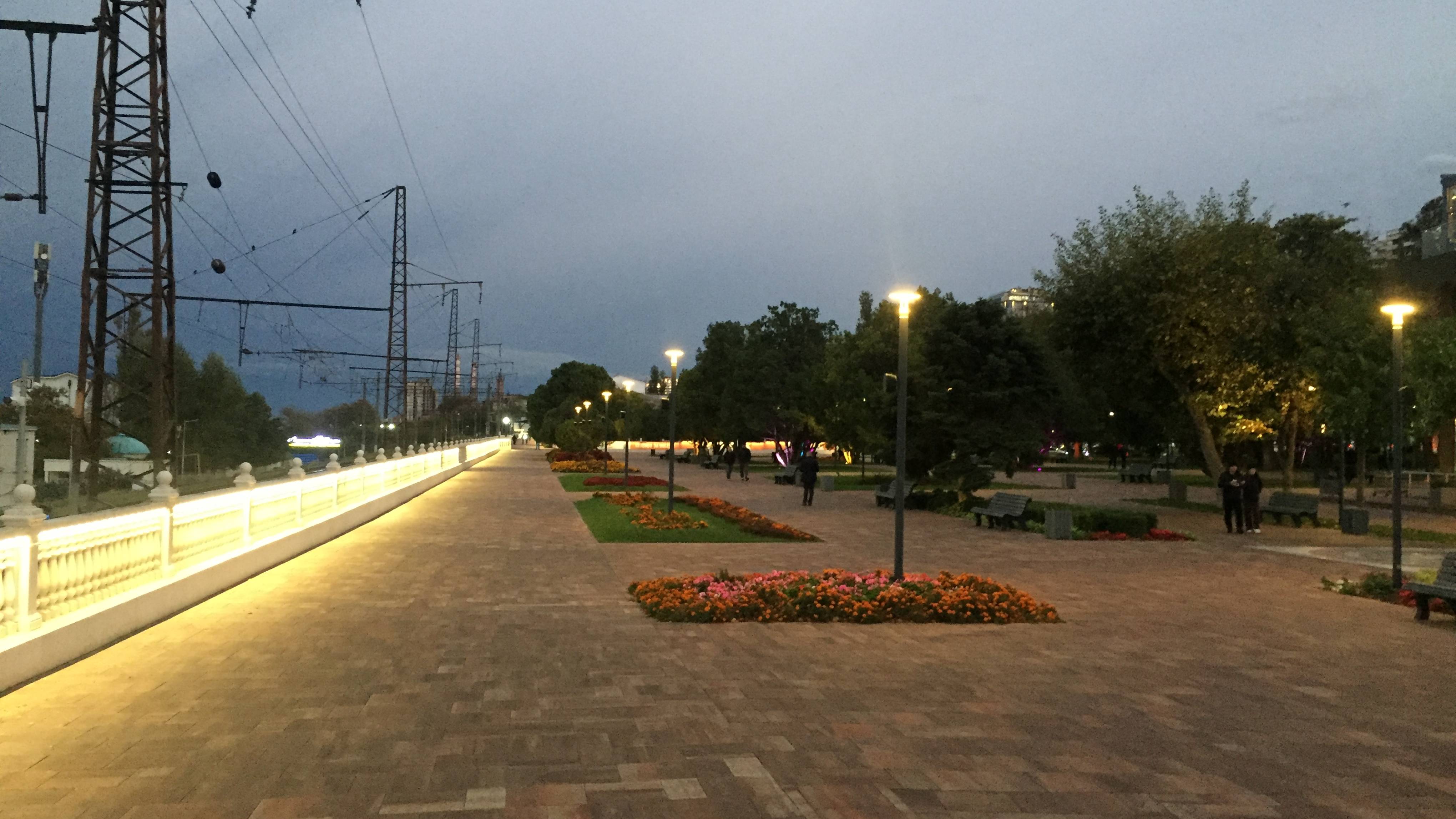 Прогулка по набережной Махачкалы Дагестан. Путешествие по Дагестану