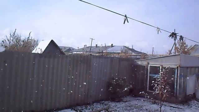 Первый снег в октябре