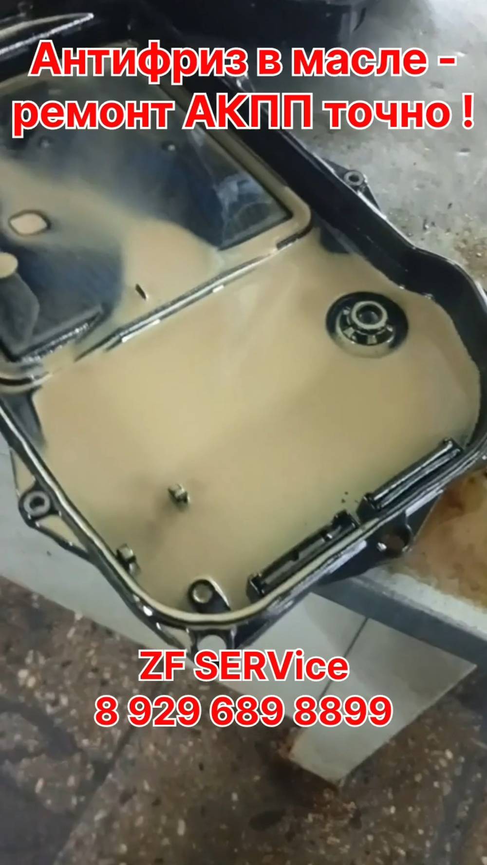 Антифриз попал в масло АКПП? Ремонт АКПП - ТОЧНО!