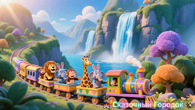 Весёлые паровозики | Мультик для детей 🚞🚃