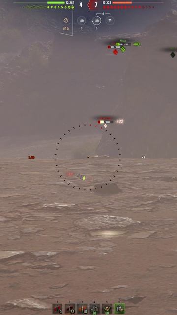 Хорошие позиции! • Carro 45 t - 5 Фрагов 8.2K Урона #wot #Carro45t #миртанков #wotbestmoments