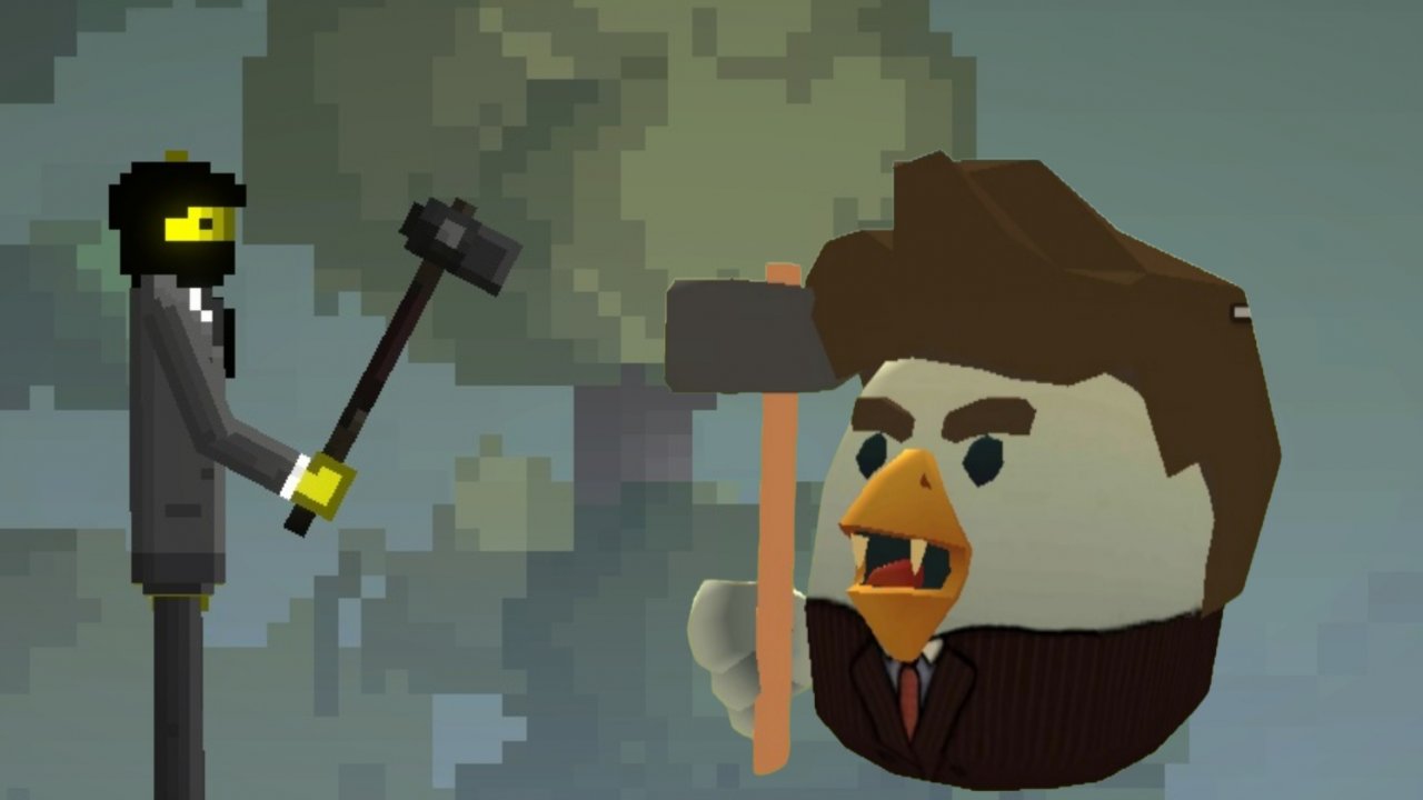 Битва строителей с араб мелоном.