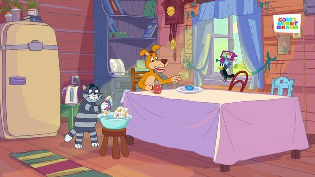 Новое Простоквашино – 111 серия — Умный шлем — Союзмультфильм HD