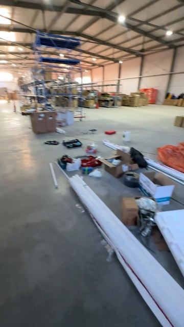 Отопление склада площадью 1500 м2