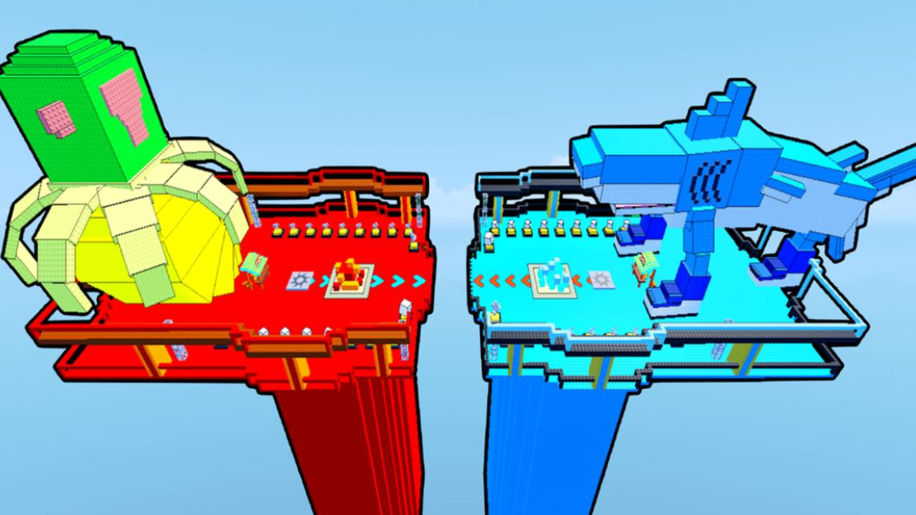 Битва за мост Брейнрот! Rick Roblox