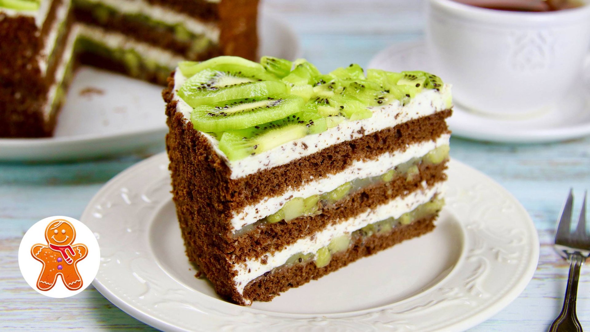 Торт "Киви и Шоколад" ✧ Так просто и так вкусно!