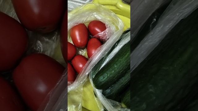 Мои покупки в Дикси, помидоры подорожали с огурцами