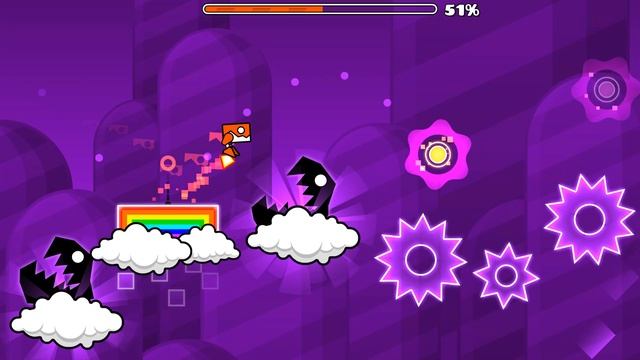 Geometry Dash ГД САЙКЛАЗ НА 100%!!!!