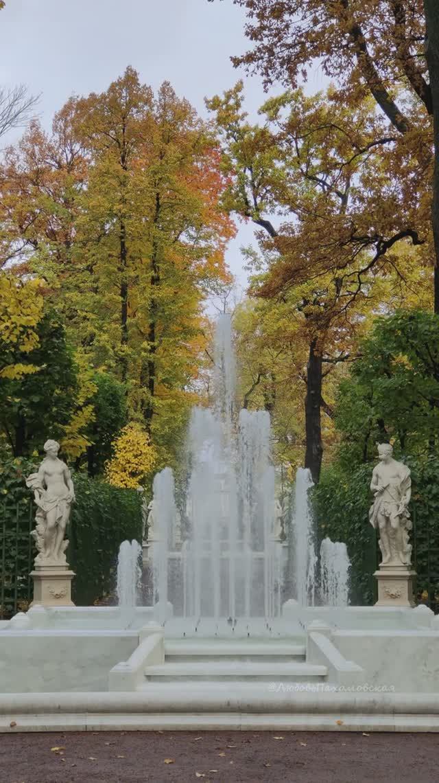Питер. Осень в Летнем саду