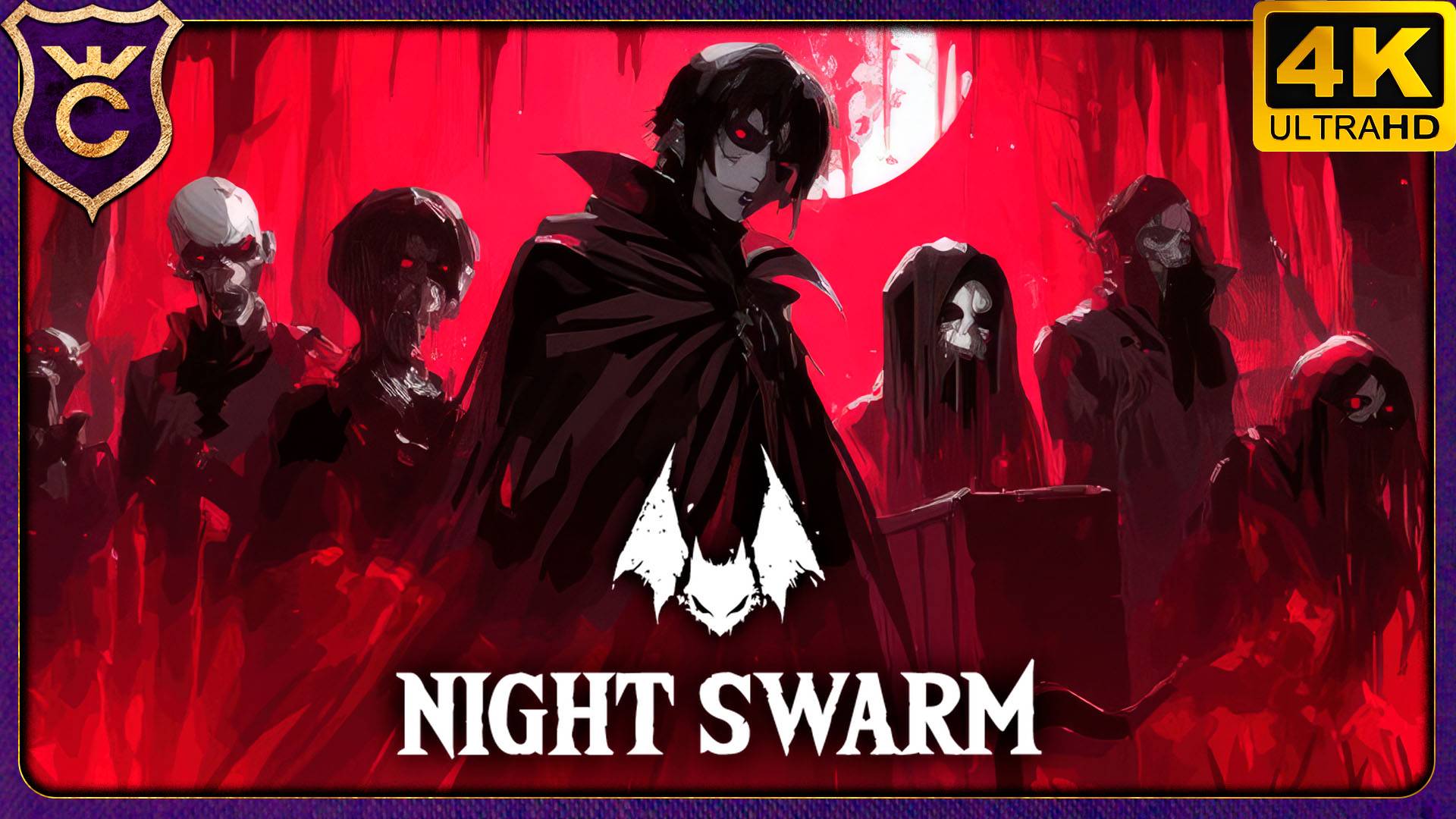 ВАМПИРСКИЙ РОГАЛИК В СТИЛЕ НАСТОЛКИ! Night Swarm Demo