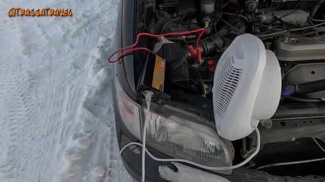 Русский зимний одиночный кемпинг, бессмысленный и беспощадный (пародия)