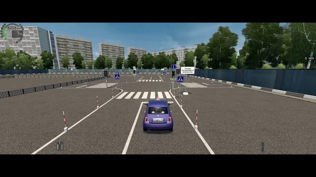 Изучаю упражнения. Готовлюсь к экзамен в городе. #FIAT500