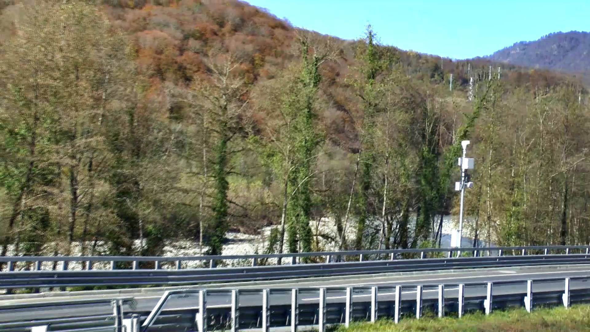 Воспоминания. Вид из окна "Ласточки". Адлер ноябрь 2013 год. Часть 3. Самшит.