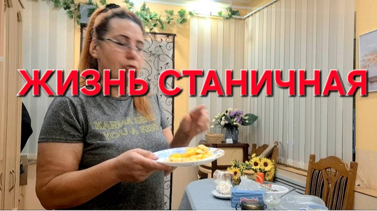 827 Городские Станичники. Переехали из Краснодара в станицу. Вот такая простая жизнь.