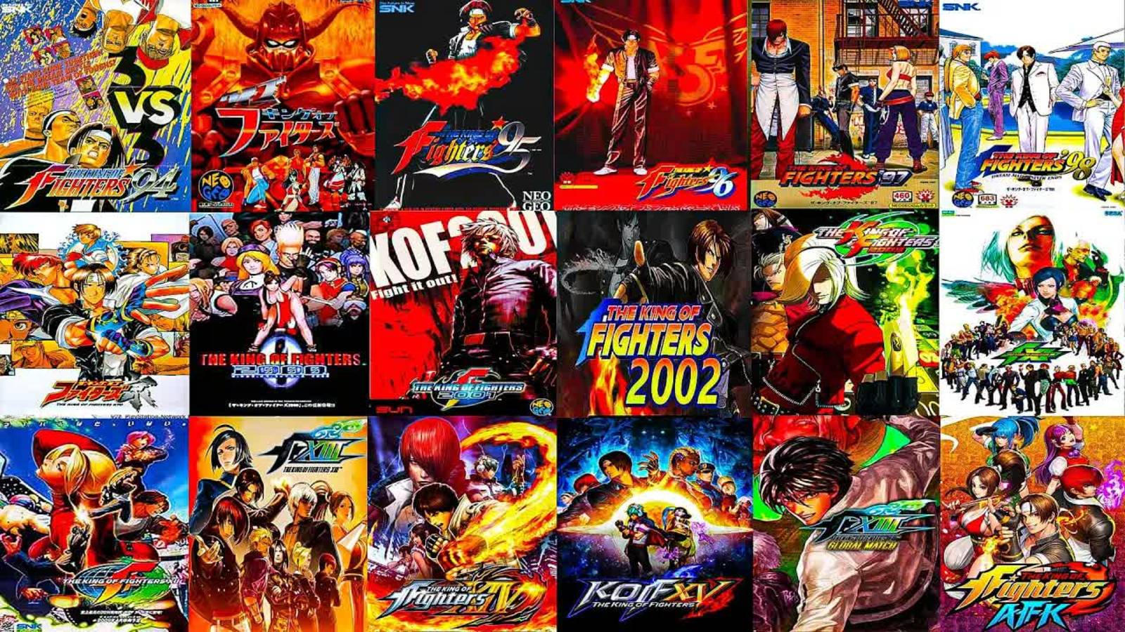 Эволюция Серии Игр Король Бойцов - The Evolution of THE KING OF FIGHTERS Games (1994-2025)