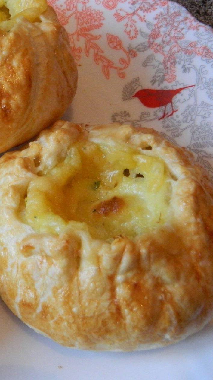 ВАТРУШКИ с творогом и картофелем