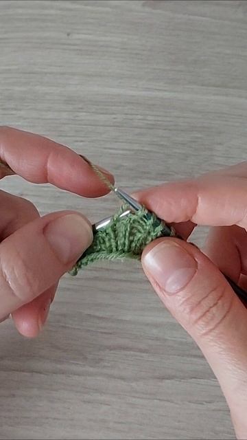 Прибавка спицами (ПРл)