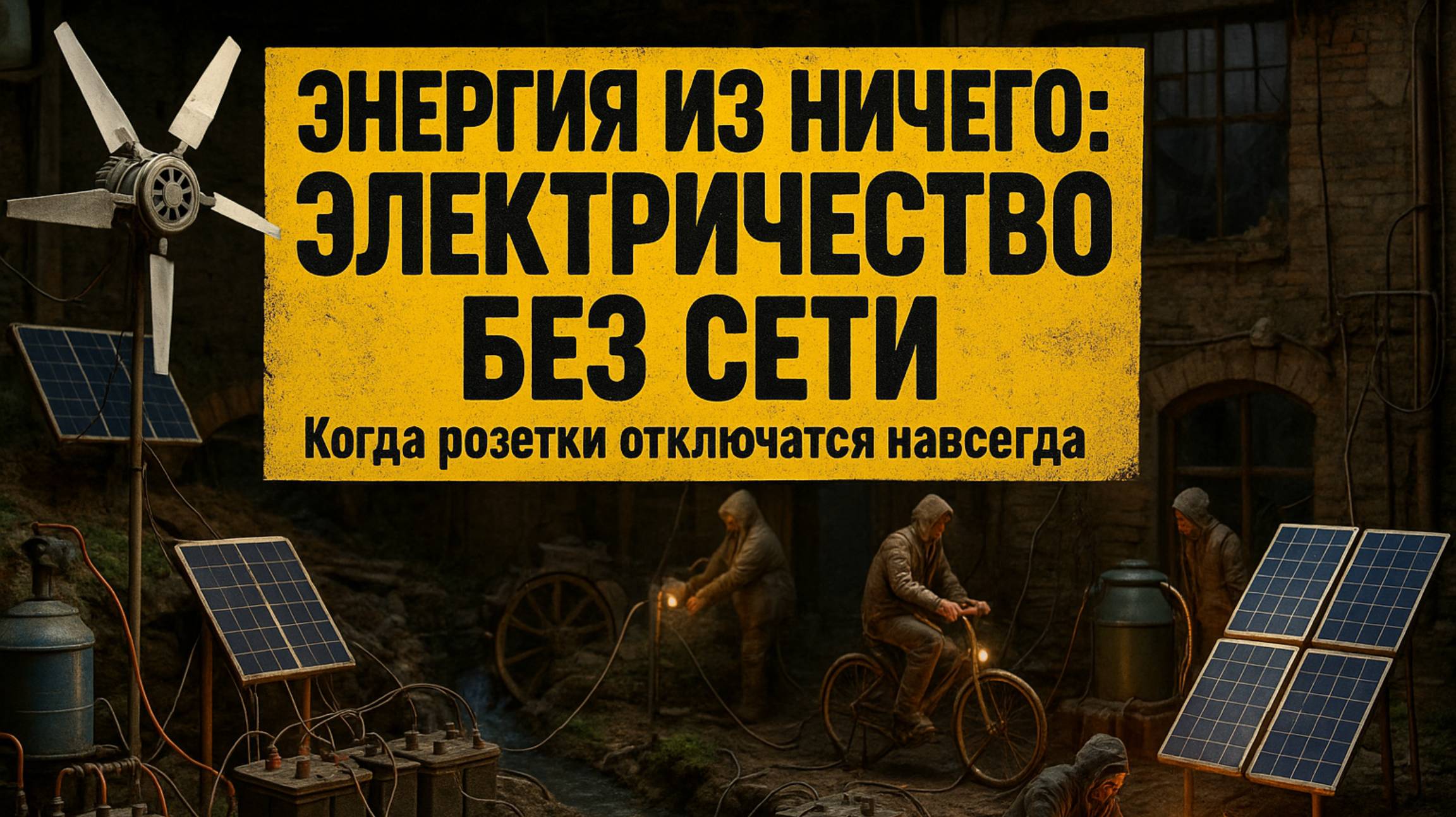 Генерировать энергию из Мусора: Электричество после выхода Из Строя Электросети