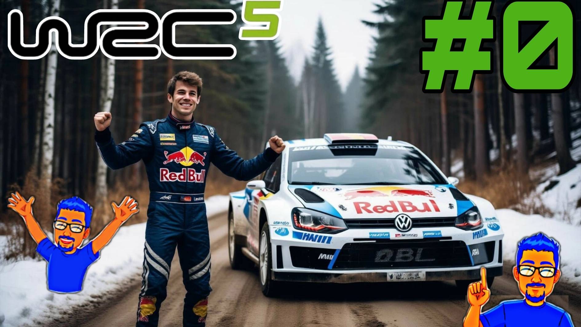 🔵WRC 5🔵#0-НЕОЖИДАННО😮 РАЛЛИ🚗-ГОНКИ🏎! НАЧАЛО🆕!