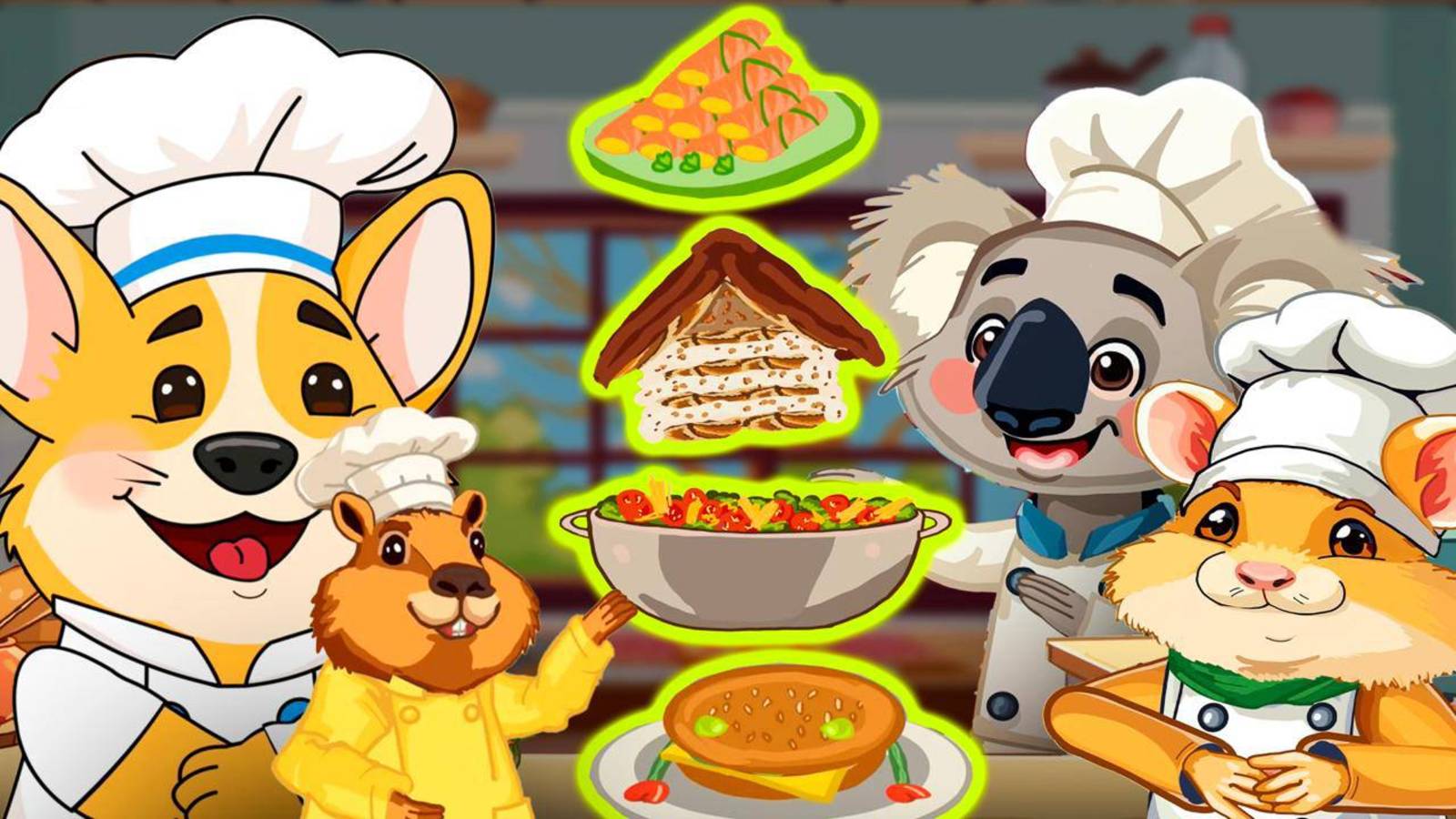 Мир мульт-рецептов 🌟: Простые и аппетитные блюда для наших малышей! 👶🍔🍪