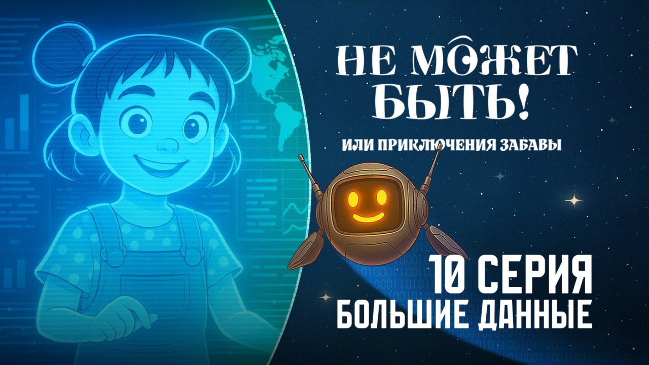 Сериал «Не может быть! или Приключения Забавы» – 10 серия. Большие данные