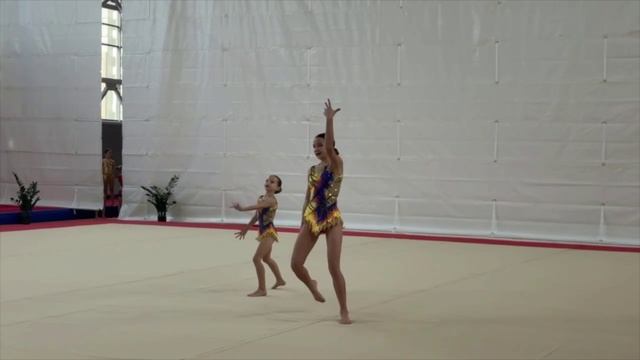 ЖП 3 спортивный разряд, Клименко Ксения - Горбунова Елизавета, МАУДО ДТДиМ, Темповое упражнение