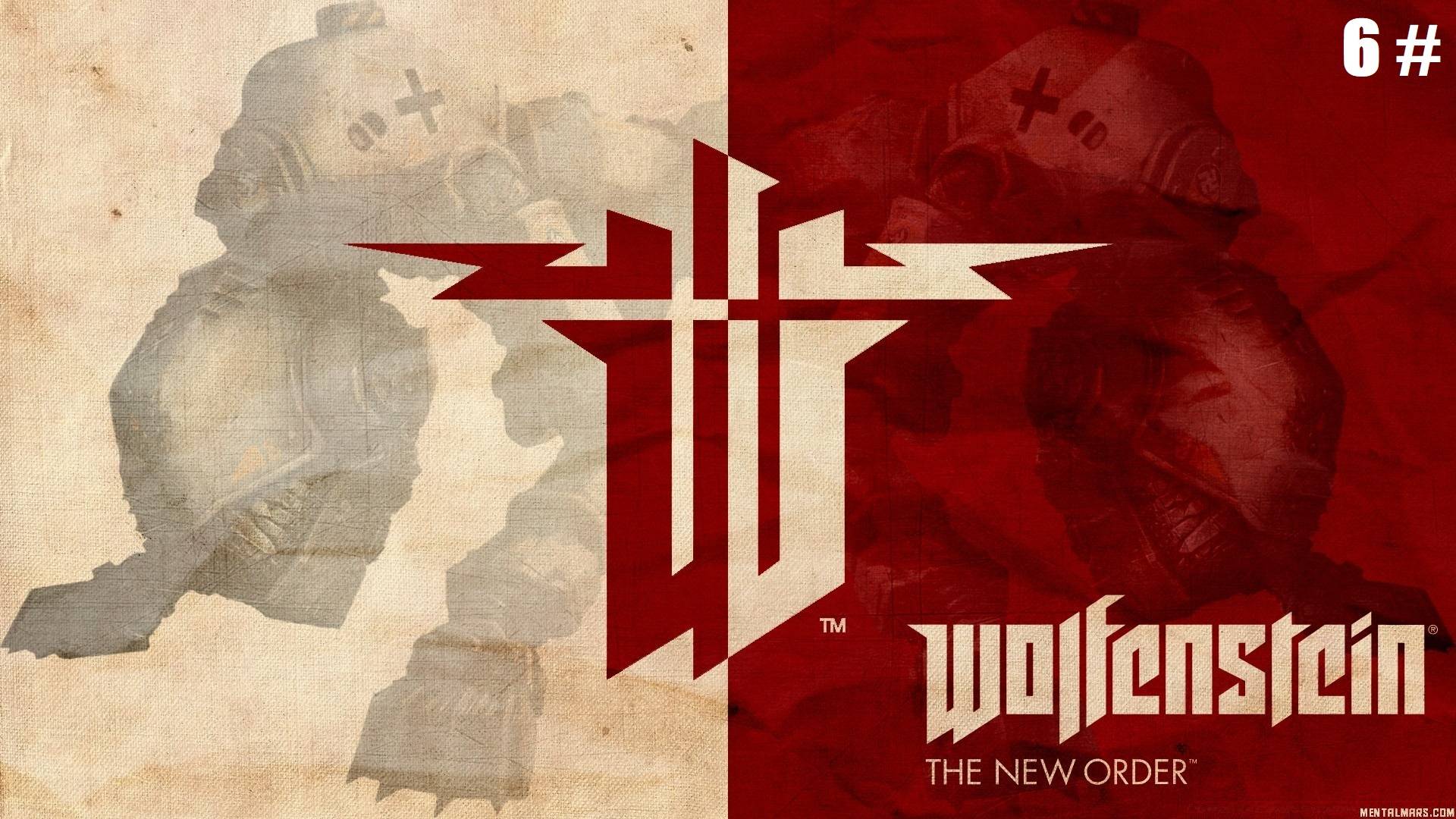 Прохождение Wolfenstein The New Order 6 # (Коды у нас, идем в гости в генералу черепу)