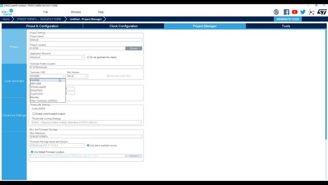 Урок №3. Пишем программный код для использования внешнего прерывание микроконтроллера STM32F103.