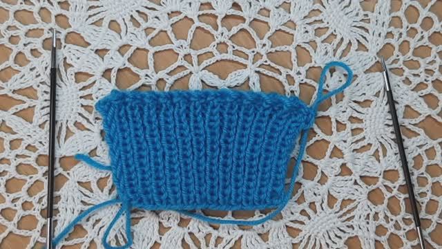 МК Закрытие петель с помощью накида