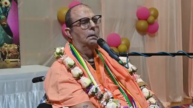 19.10.2025 Лекция на воскресной программе (Ченнай, Индия) Е.С. Джаяпатака Свами Махарадж