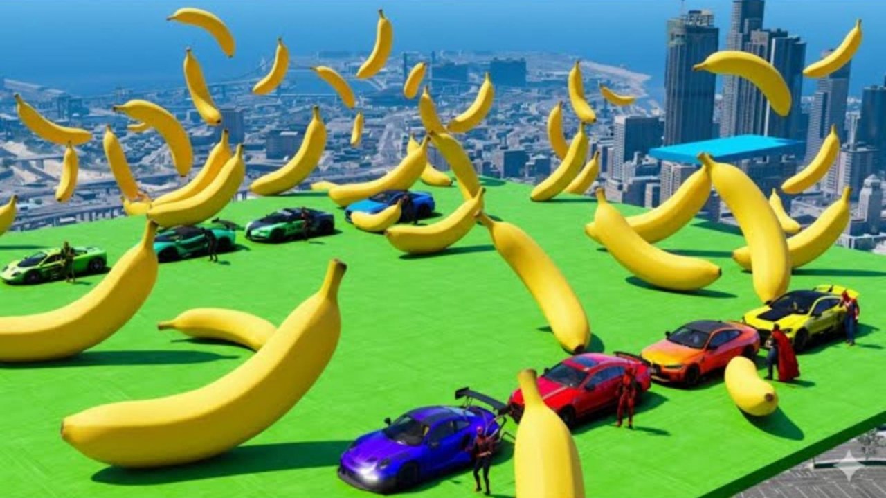 ГТА 5 ПОЛОСА бананов