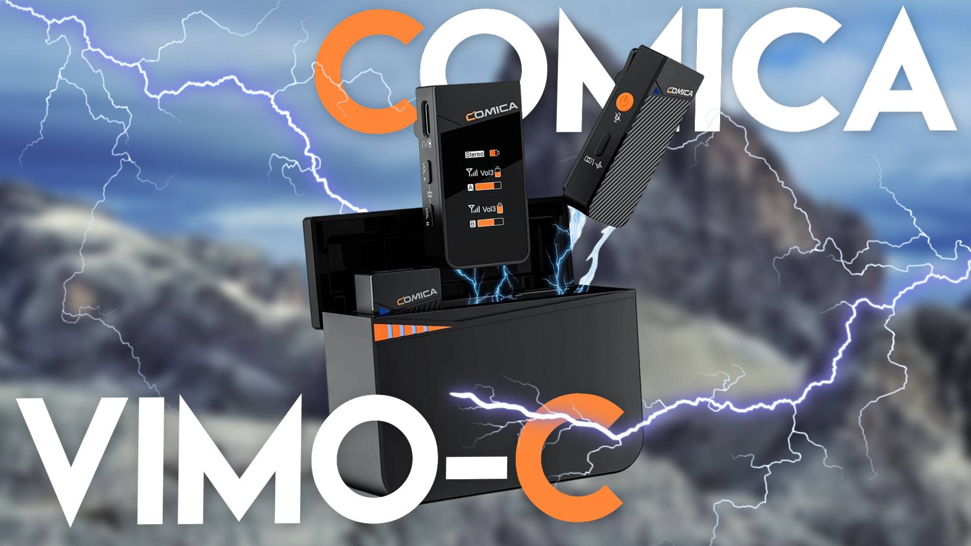 Comica Vimo C - обзор беспроводного микрофона.