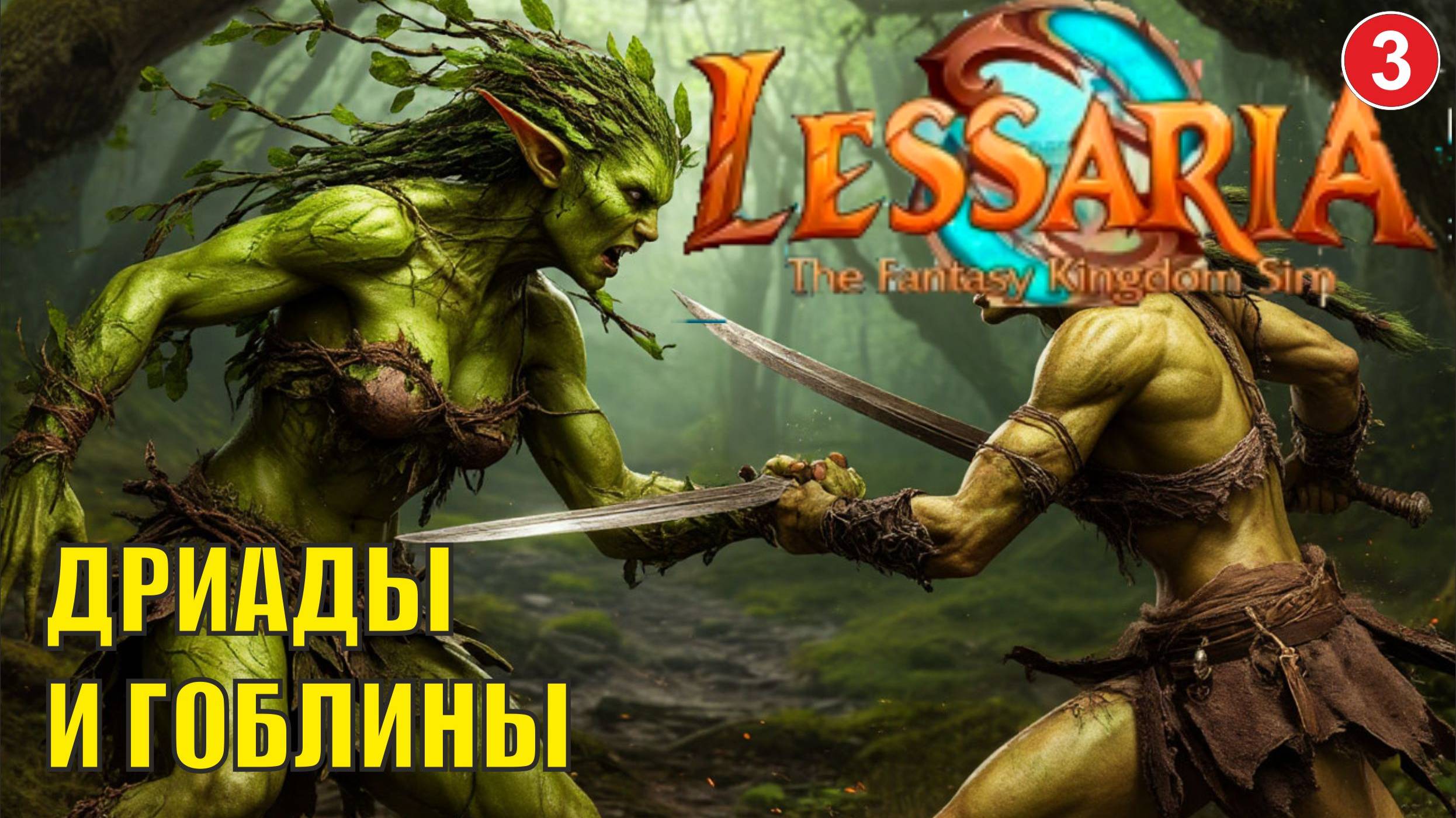 Lessaria: Fantasy Kingdom Sim - Дриады и гоблины