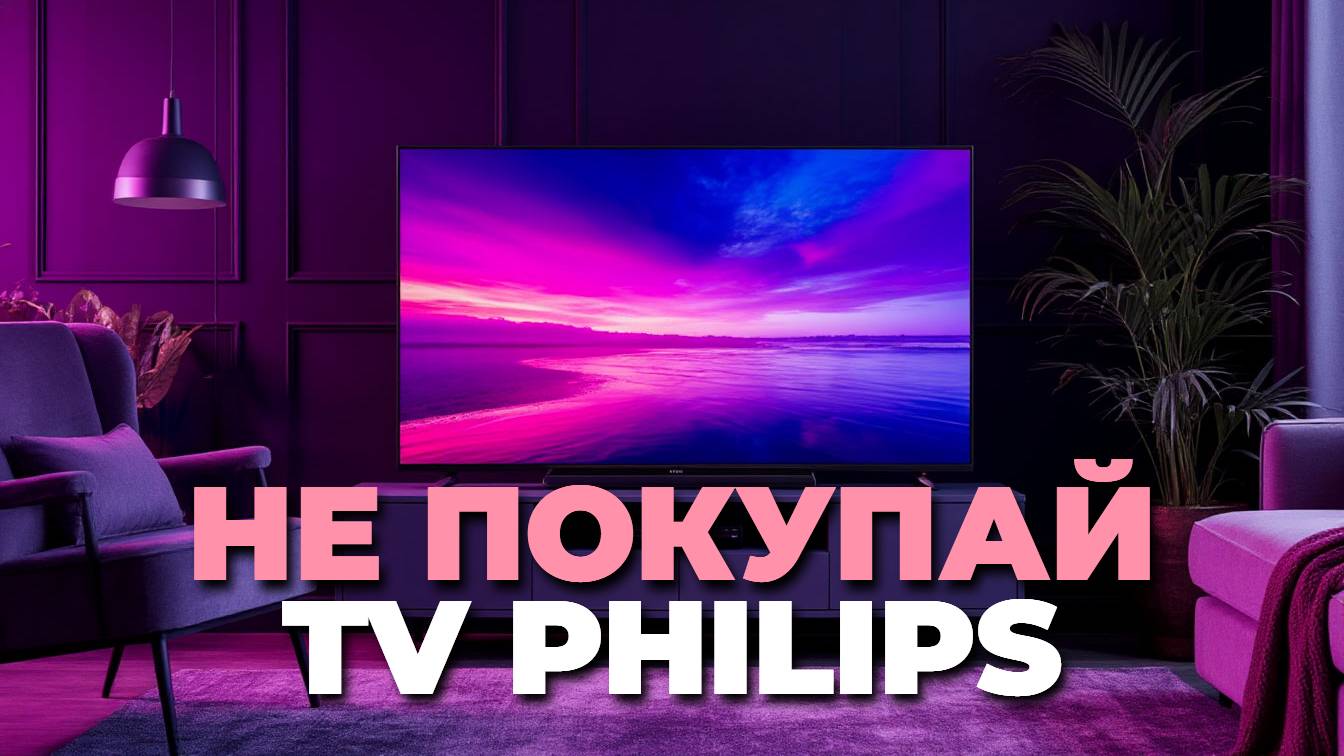 Не ошибись с выбором! Обзор ТОП-5 телевизоров PHILIPS 50 дюймов 2025 с Ambilight и Dolby Vision