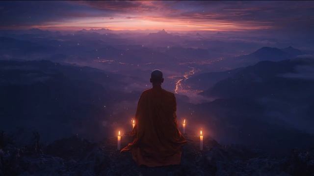 Исцеляющие огни - Расслабляющая музыка Тибета для медитации и отдыха, фоновая музыка