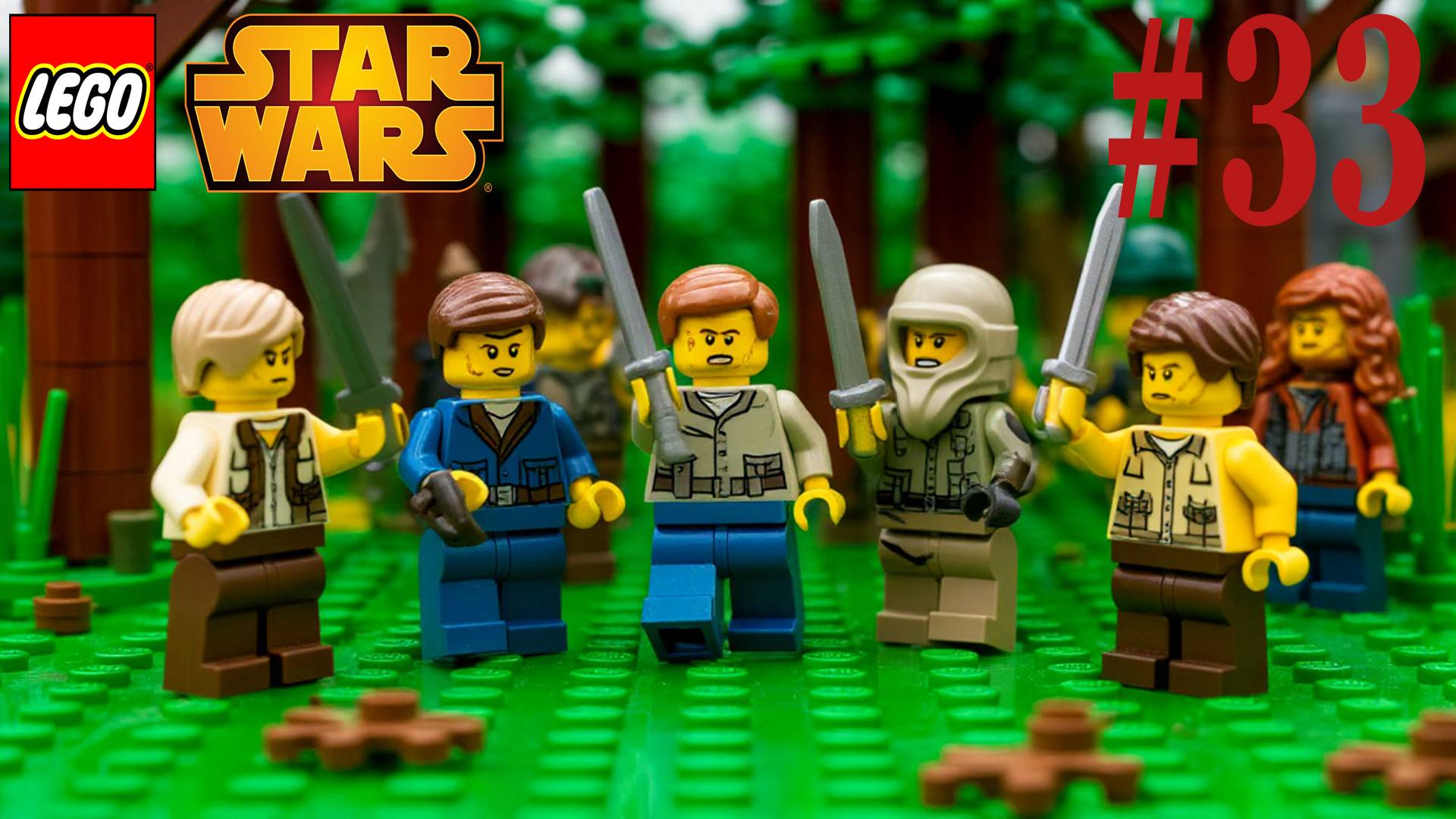 LEGO Star Wars The Complete Saga / Эпизод 6 Возвращение Джедая / На Глиссерах