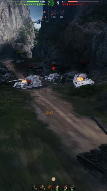 Воображаемый! - BZ-75 4 Фрагов 9.2K DMG • #wot #BZ75 #миртанков #wotmoments