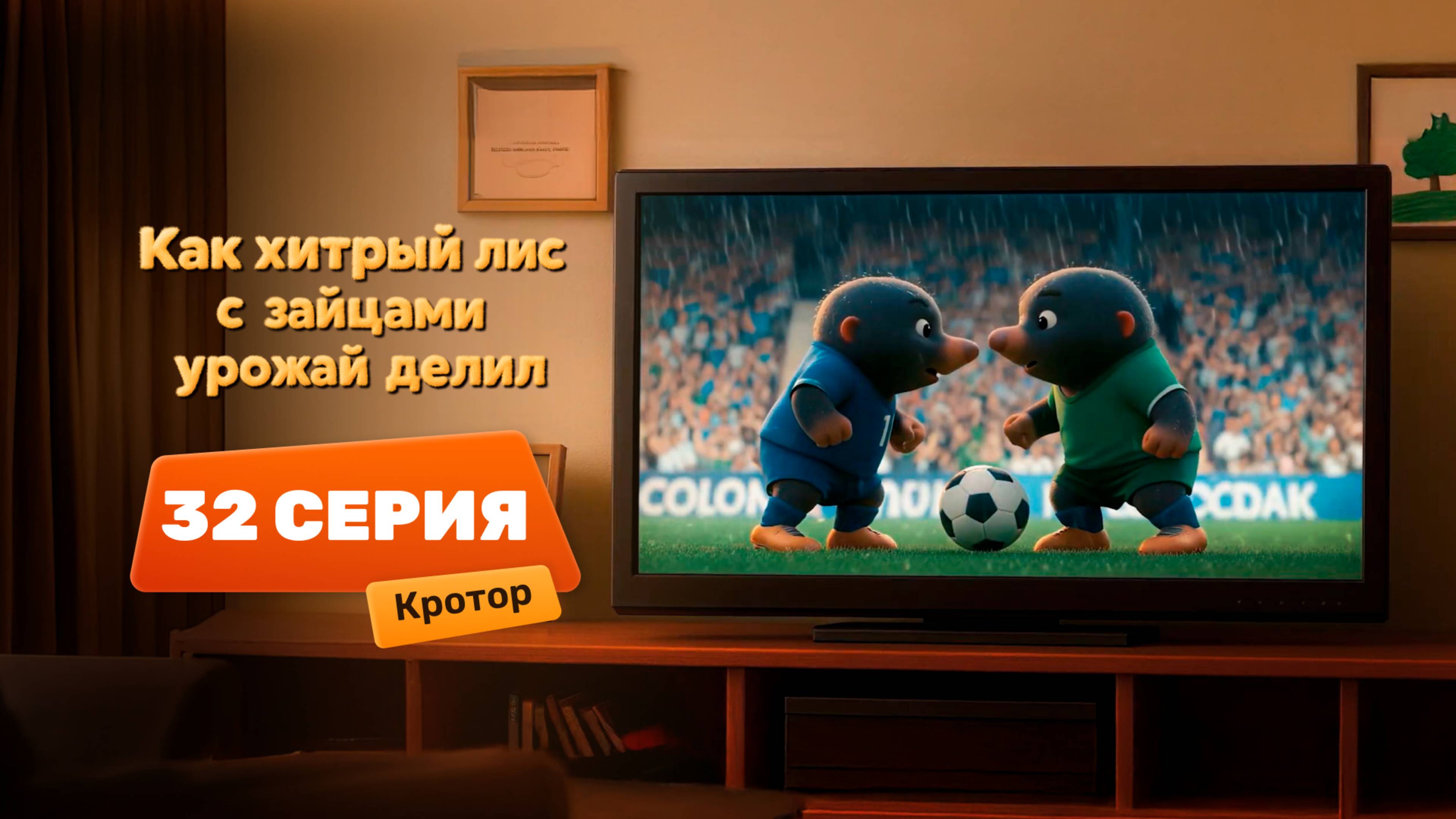 Серия 32 – Кротор | Как хитрый лис с зайцами урожай делил