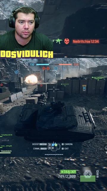 Успел сесть в танк ★ BATTLEFIELD 6 OBT #battlefield6 #obt #shorts