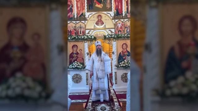 Слово после великого освящения и Божественной литургии в Покровском храме д. Никульское