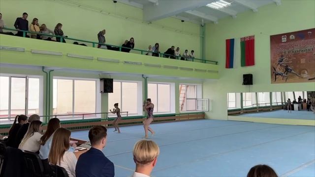 ЖП 12-18 , Ли Милана - Куличева Валерия, МАУ ДО СШ№1, Балансовое упражнение