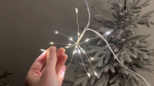 Светодиодная гирлянда СЕРЕБРИСТЫЙ ФЕЙЕРВЕРК, 240 тёплые белые micro LED-огни, 5.5х0.5 м, 493643