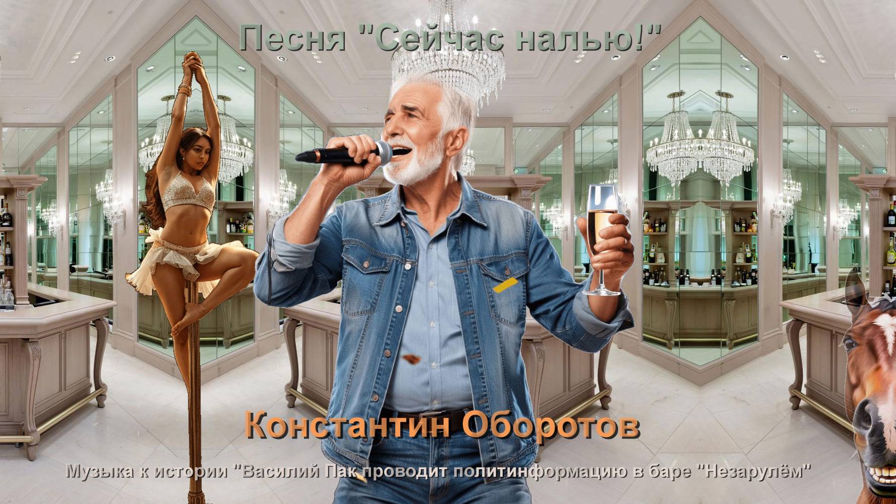 04. Песня "Сейчас налью!". Константин Оборотов. Музыка к историям о Василии Паке.