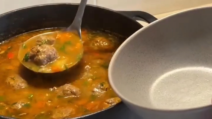 Фрикадельно-тефтелевый СУП...🍲🍜😋    Рецепт ⤵️
