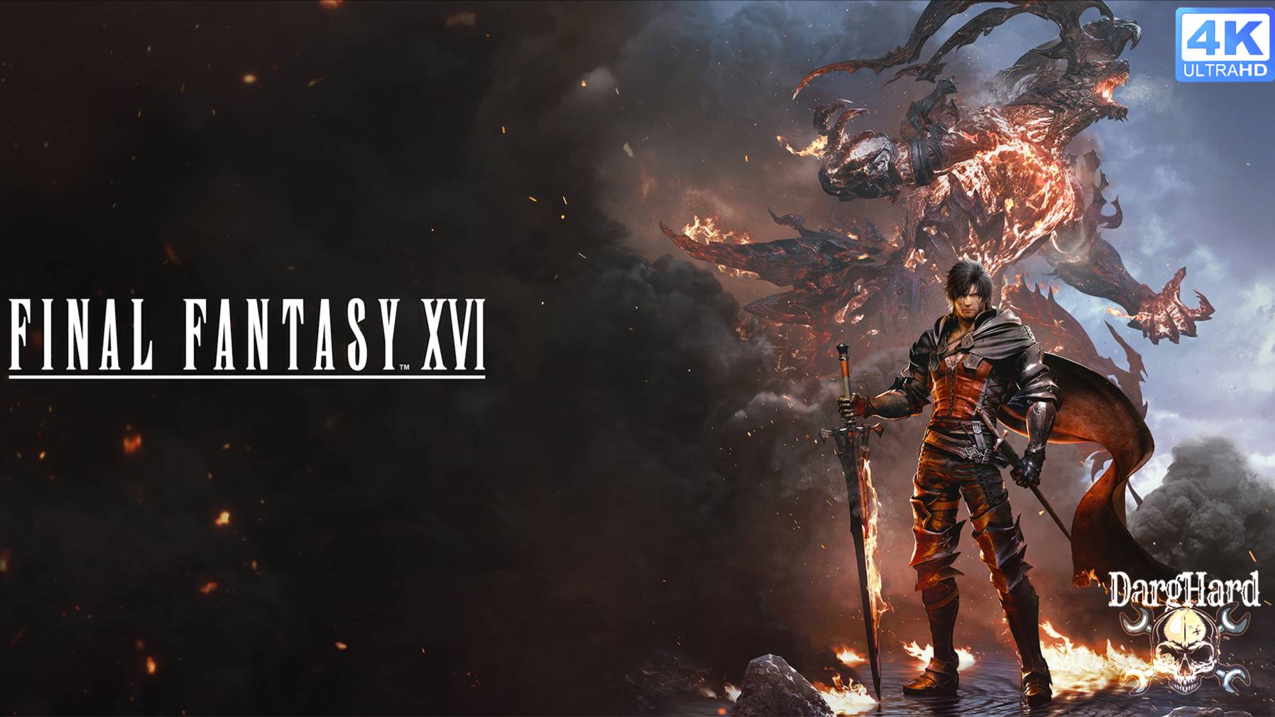 Final Fantasy XVI PS5. 01. Прохождение 4K UltraHD 2160p Без Комментариев!