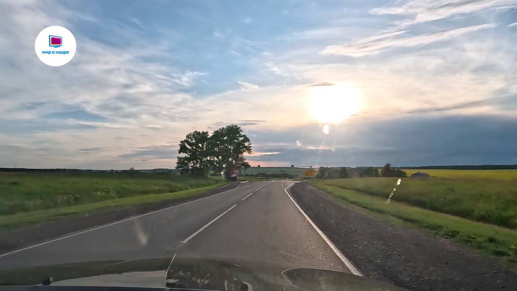 Новосибирская область. Трасса от города Обь до поворота к селу Филиппово.