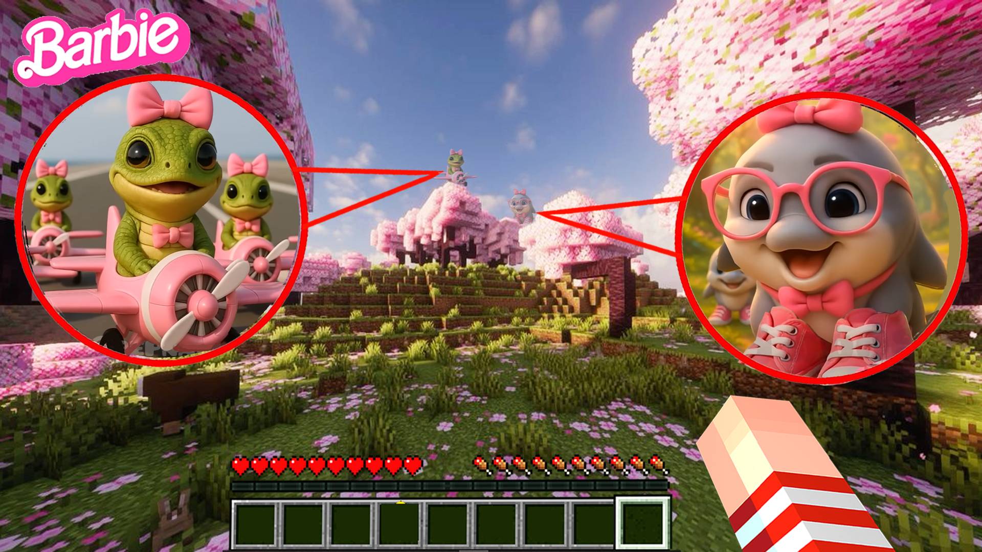 Я НАШЛА БАРБИ ЖИВОТНЫХ ИЗ ИТАЛЬЯНСКОГО МЕМА В МАЙНКРАФТ!