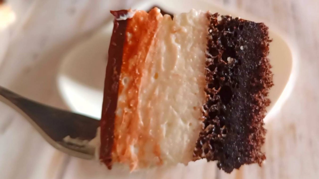 Кето Торт Рикотта с шоколадным бисквитом без муки!