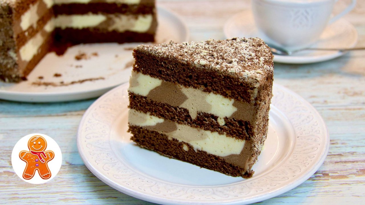 Торт "Шоколадный Вальс" 🎂 Очень вкусный шоколадный торт с кремом пломбир!