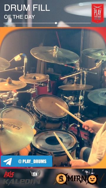 Заполнение на один такт #3 #drumfill #drumlesson